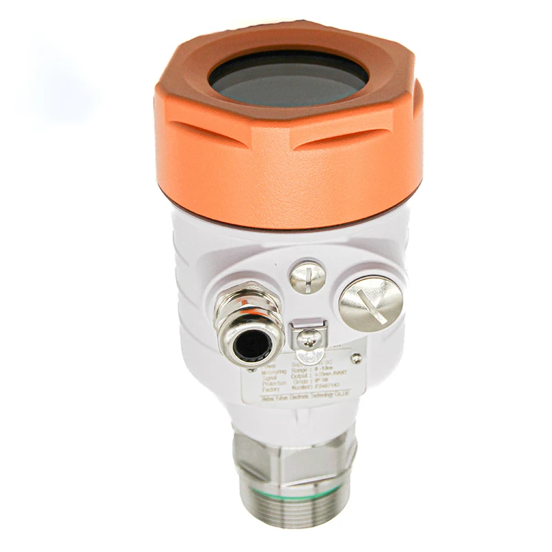 High Precision Silo Radar Level Guided Wave 80 GHZ Radar Level Meter Level measuring tool tank liquid water monitoring