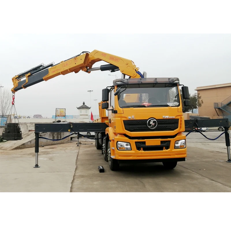 BOB-LIFT Hydraulic Knuckle Boom Truck Mounted Crane Boom Lifting Cranes For 20T
