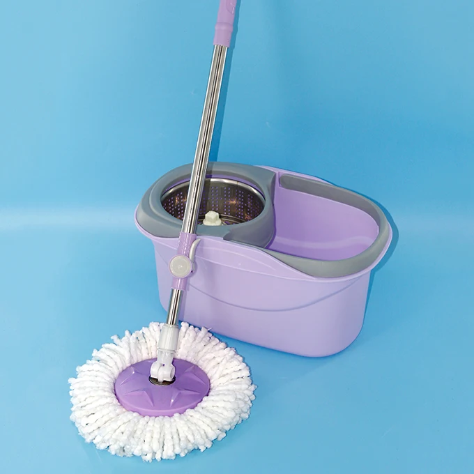360 Rotation Household Cleaning Use Mop Floor Spinner Mops Spining Mop 360 With Spin Bucket