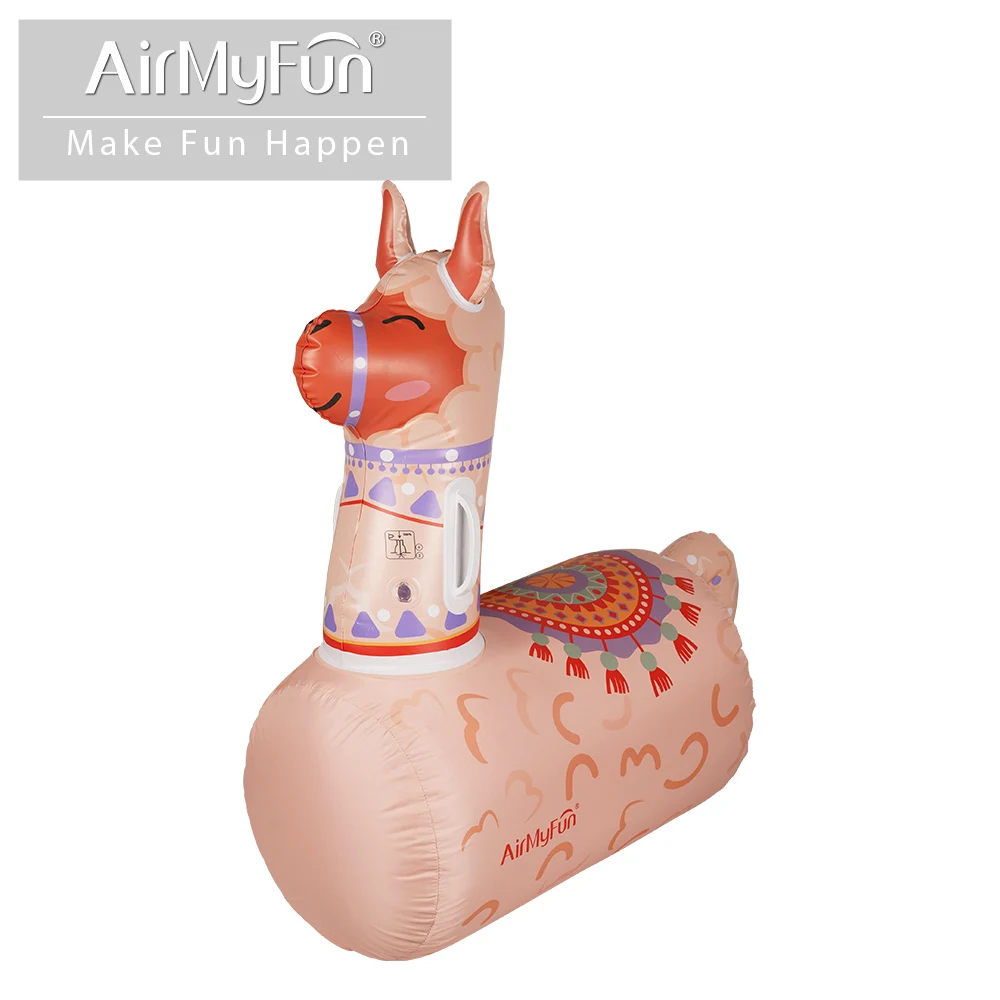 Airmyfun Factory Custom PVC Inflatable Bouncy Horse Jumping Horse For Kids Toys Lawn Cartoon Animal Bounce Games