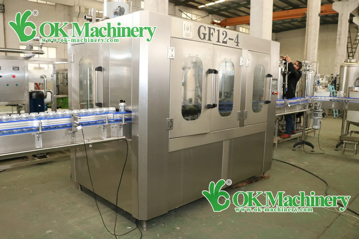 Coke Can Filling Machine Aluminum Soda Can Filling And Sealing Machine