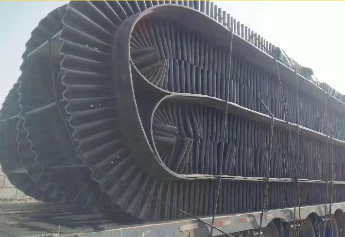 Factory Sell Corrugated Rubber Sidewall Conveyor Belt For Bluk Material