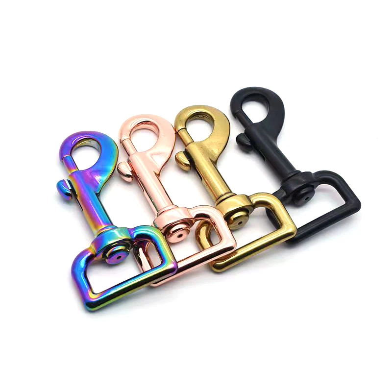1 Inch Zinc Alloy Metal Swivel Snap Hook  Lobster Clasps For Hiking Camping Carabiner Pet Chain Accessories