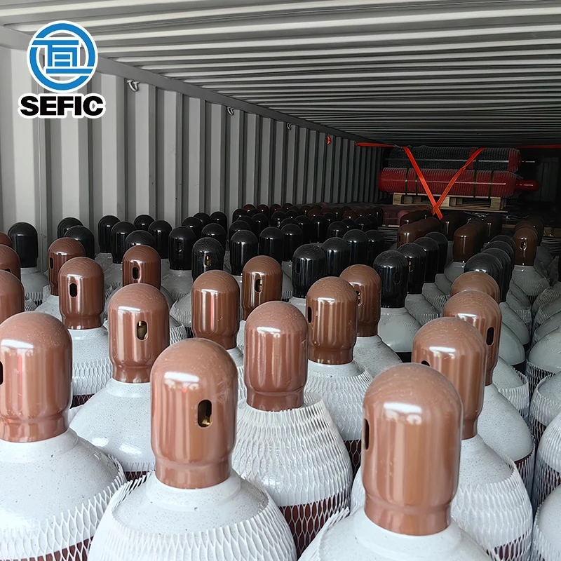 Recommend 48.8L 300CF Oxygen/Nitrogen/Argon/Helium/CO2 Empty Gas Cylinder Price For North America Market Factory Wholesale