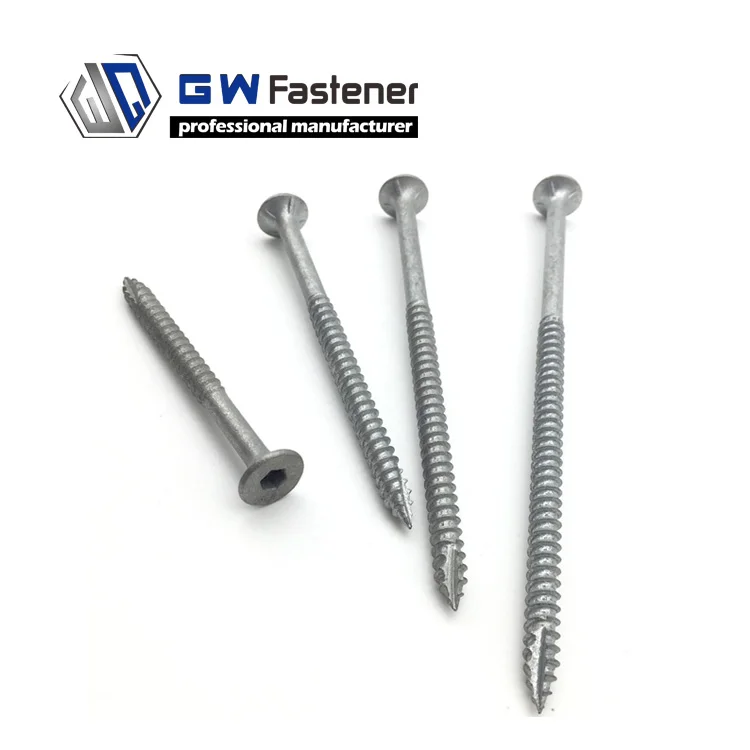 AS 3566 standard Class 4  Galvanised 5MM Hex Drive  T17 Bulge Batten Screws