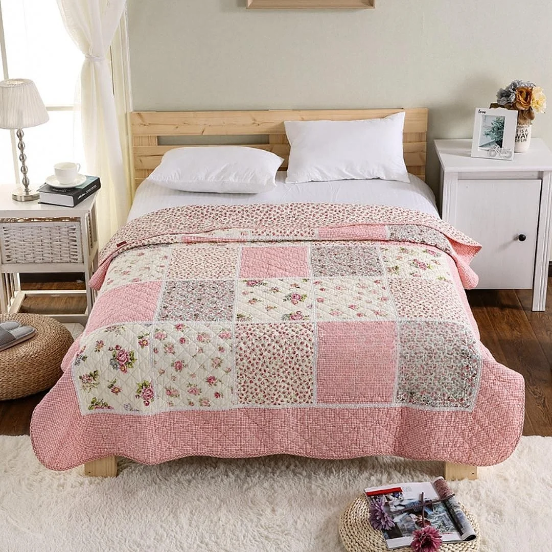 Стеганое одеяло из хлопка 60 Х80 дюймов