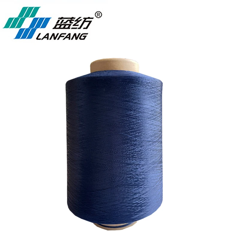100% Polyester yarn  dope dyed yarn DTY Filament nim sim him 50d-600d