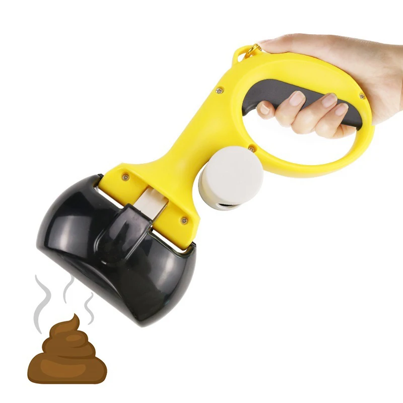 Pooper Scooper For Dogs And Pet Outdoor Cleaning Tool Dog Poop Scooper Poop Picker With Poop Bag Dispenser Wholesale 2023