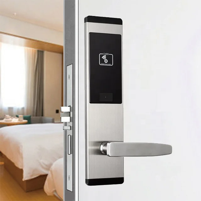 Professional manufacturer American standard mortise smart rfid hotel lock system Electric door lock hotel