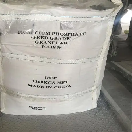 China high quality low arsenic dicalcium phosphate for feed grade manufacturers  suppliers DCP 18% livestock chemicals
