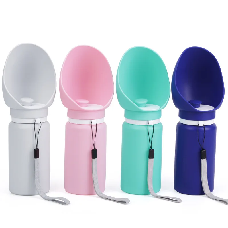 New Portable Foldable Silicone Dog Travel Water Bottle PC Material Pet Bowls for Cats for Food and Water Wholesale