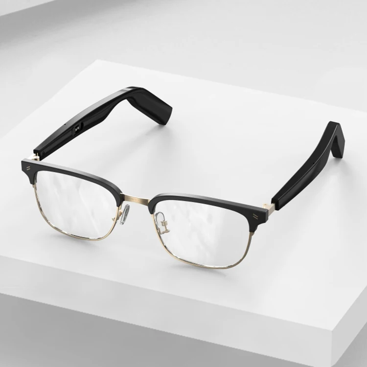 
On stock replaceable frame outdoor IPX4 waterproof wireless bluetooth BT5.0 audio sunglasses stereo smart calling glasses 