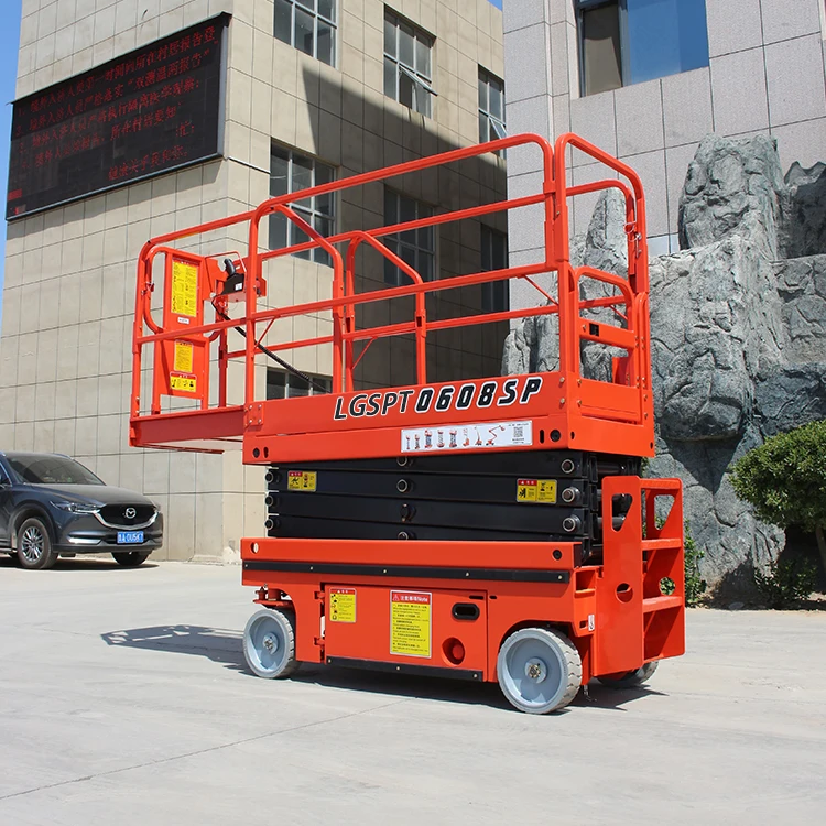 Liagong LGSPT0608SP Small Goods Lift Hydraulic Cargo Elevator Warehouse Freight Lifter Customizable 2170kg 2980kg 3600kg