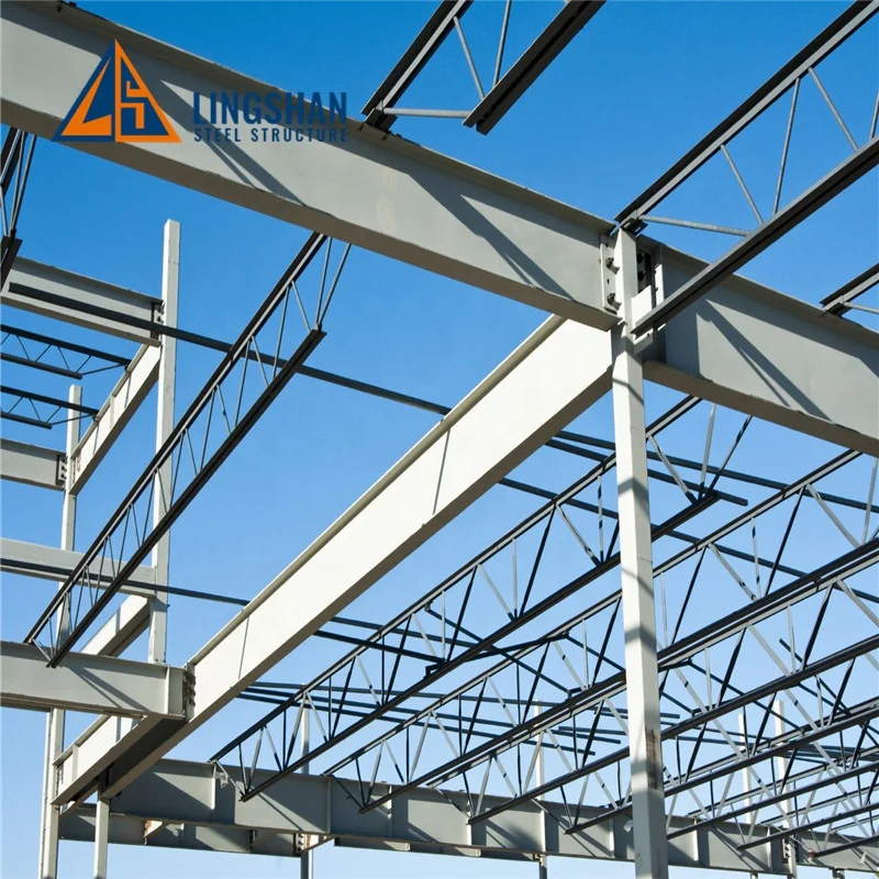 Low price steel hall hangar high rise building steel structure prefab house