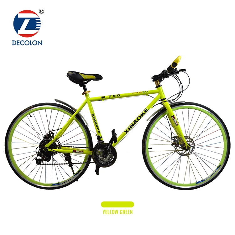 
Factory Direct Stock Bicycle 26 Inch 21 Speed Double Disc Brake Man Bicycle Twitter Road Bike 700c Road Bike 
