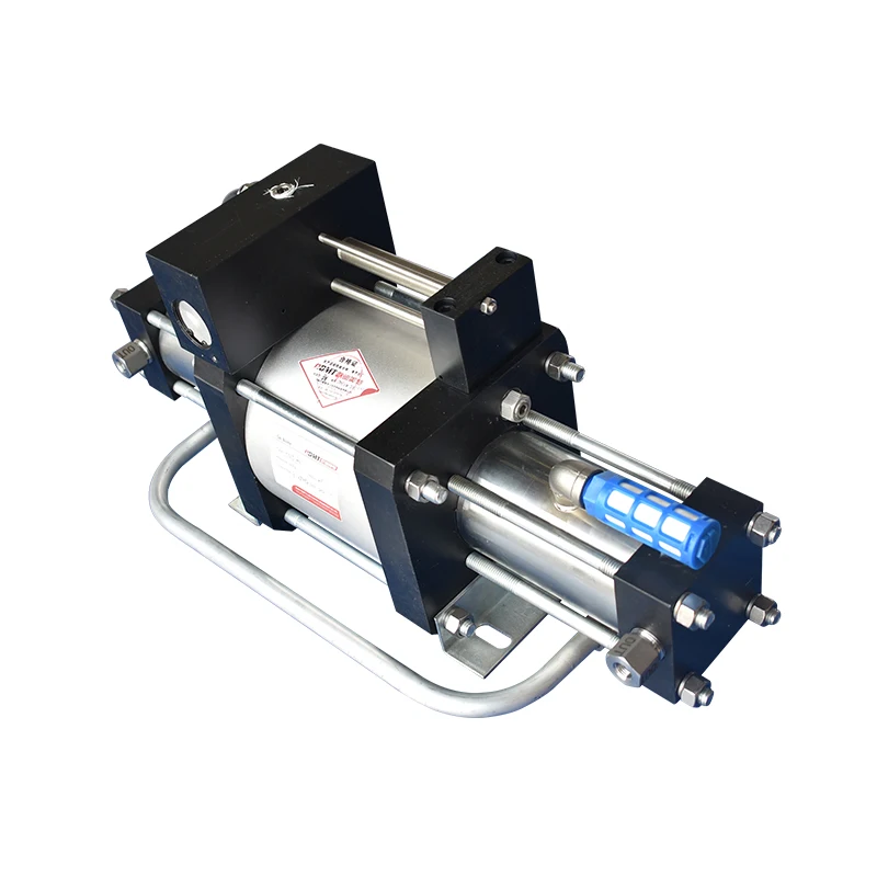 Best Quality Compressed Air Driven Pressure Liquid Helium Hydrogen Oxygen Nitrogen Natural Gas Booster Pump Cylinder