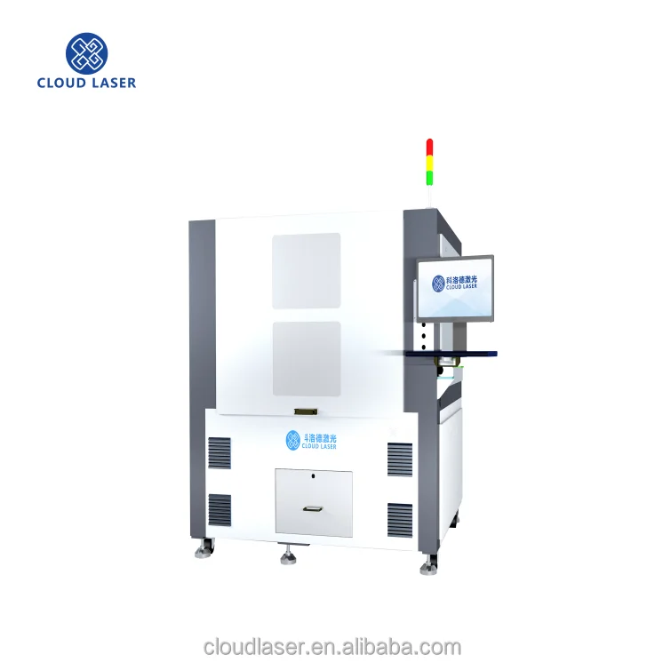 Cloud Laser high accuracy super fast best quality automatic glass hole drilling machine