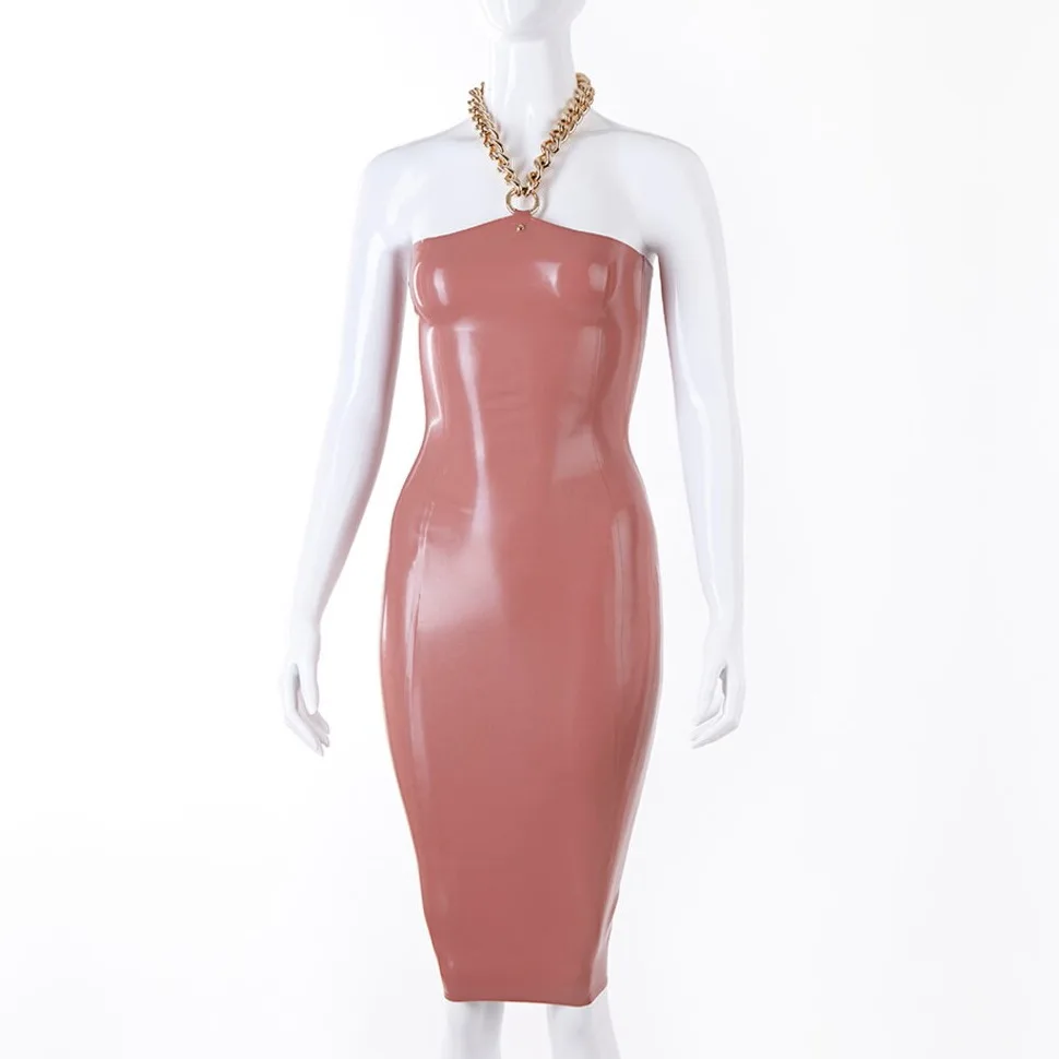 1mm Thickness Black Latex  Corsets Fetish with Keel for Unique Rubber Bodysuits