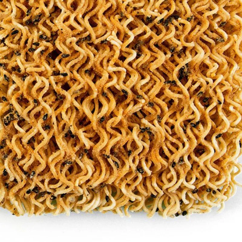 Instant Noodles Manufacturer  Crisp Noodle Spicy Chicken Flavor Bag Noodles