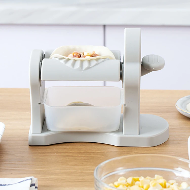 New Empanada Mold Automatic Dumpling Wrapper Plastic Dumpling Press Mould with Container