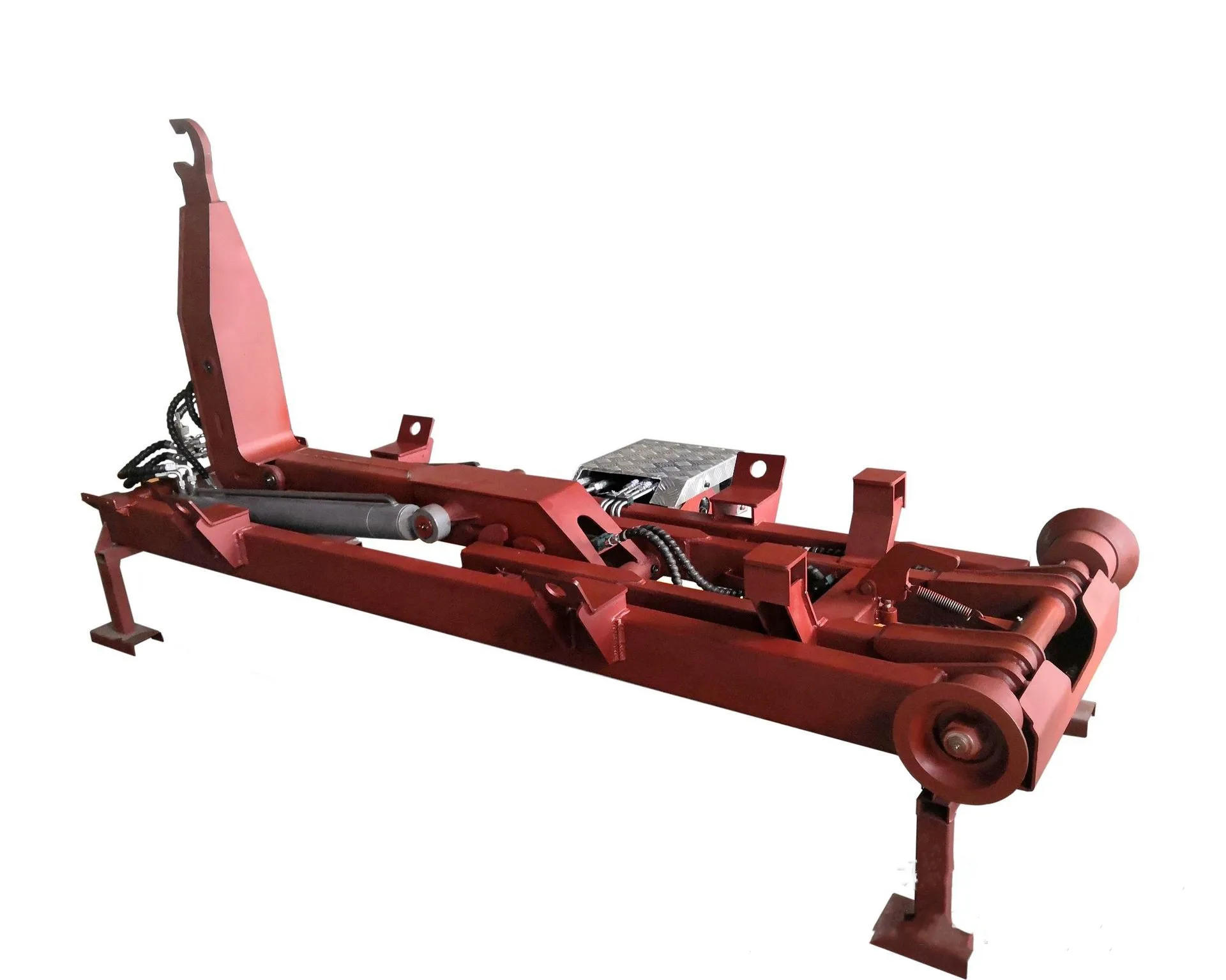 3 to 20 tons hooks lift trailer for garbage truck