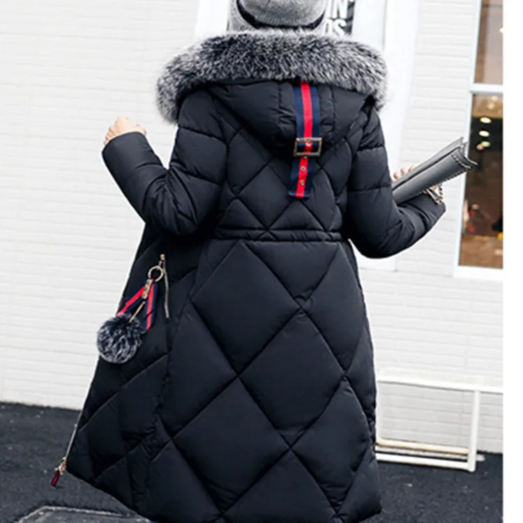 
Thickened parka women Long winter coat ladies down parka down jacket women 