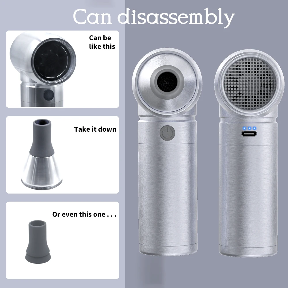 CROSSGUN Hotsale Turbo fan Mini Portable Turbo Fan Vertical Small Wind Turbine For Computer BBQ Air Dust Collector Cleaner