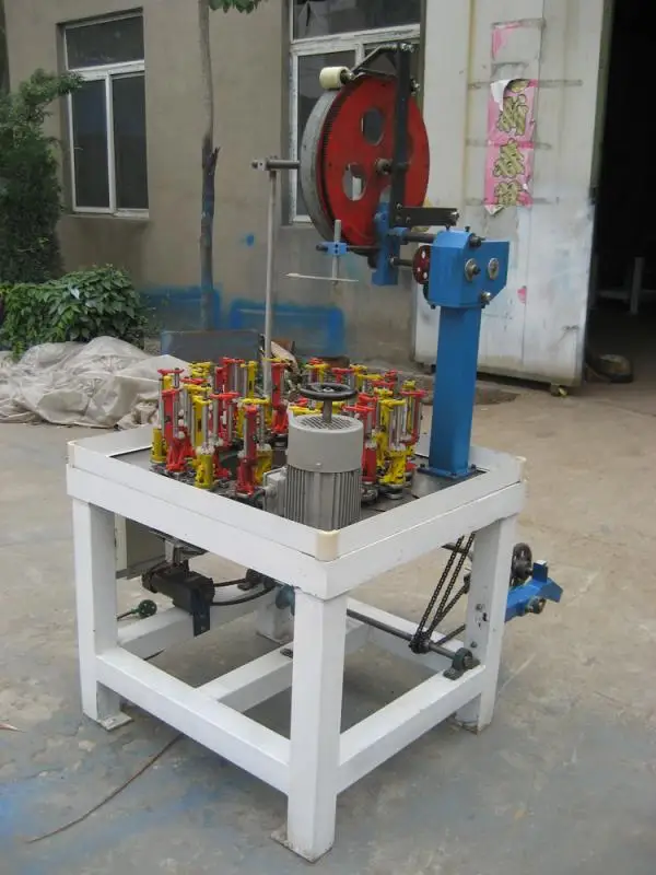Latest products Solid Braided Double Braided Braiding Machine Professional Supplier Shoelace Braiding Machine