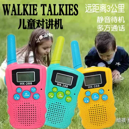 2024 Best Selling Handheld 22 Channels Walkie Talkie For Kids Outdoor Toy 3km Long Range Kids Walkie Talkie