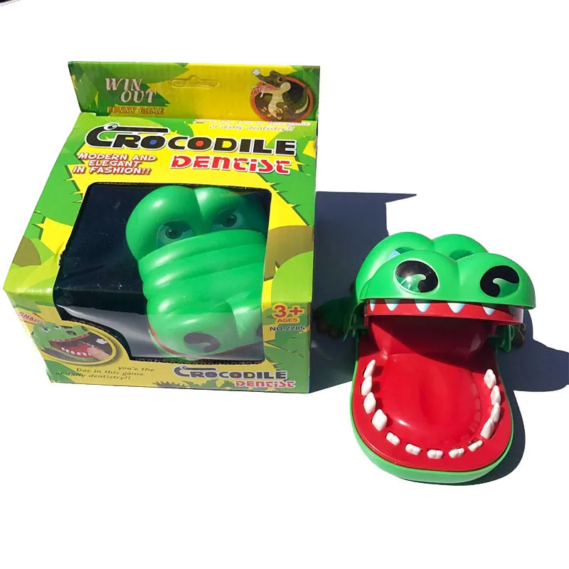 2020 Hot Selling Furniture Toys Crocodile Mouth Dentist Biting Finger Parent-child Game Fun Other Toys For Party