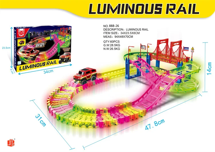 Hot Sale Classic Urban Track Set Toys Multilayer Electric Urban Rail Toys With Cars For Kids Educational Toys