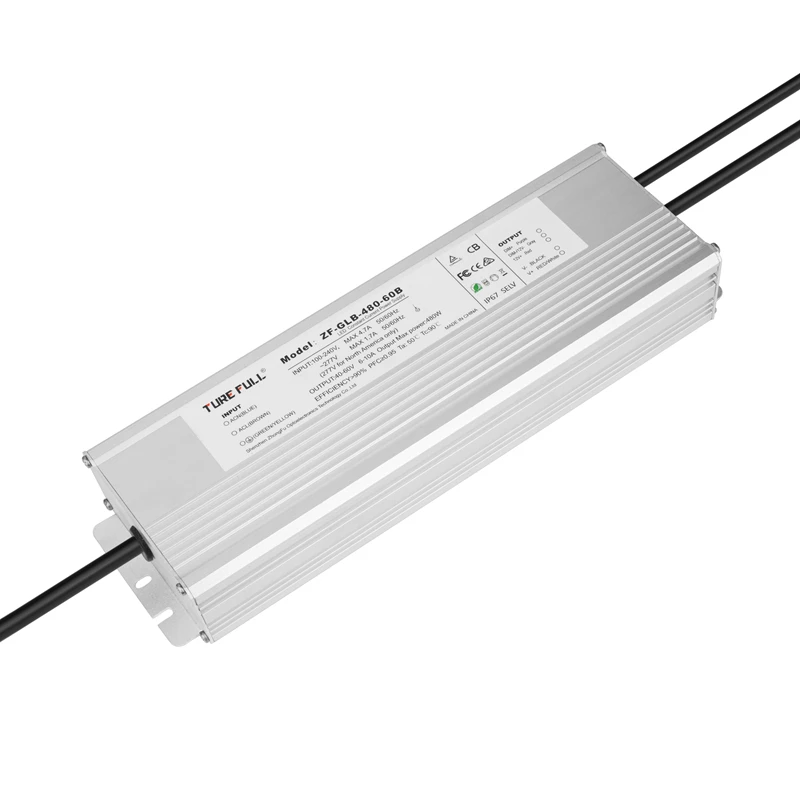 HLG-480H-C1400/1750/2100/2800/3500 480W turefull  building light constant current  Led driver with 0-10V dimmable led driver