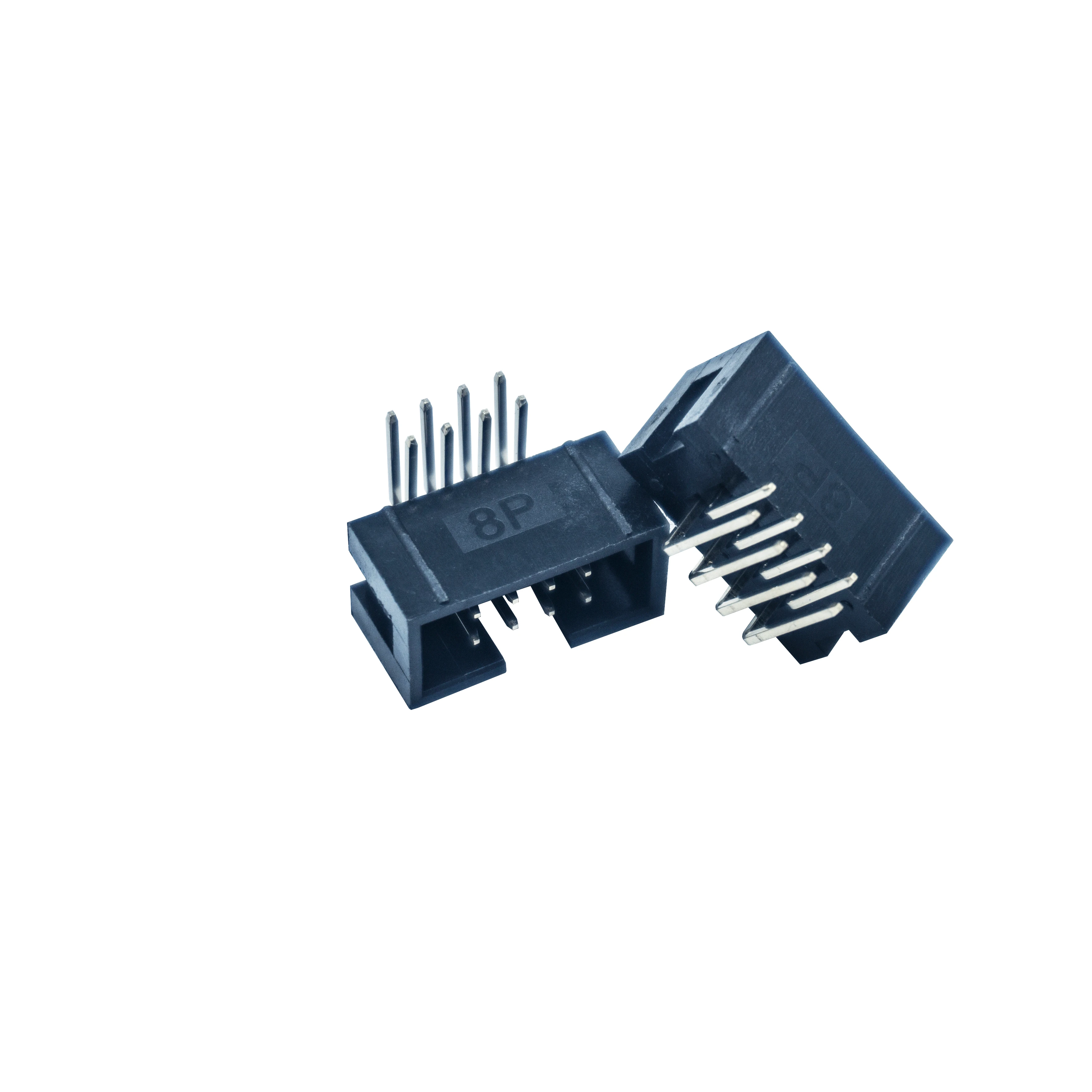 1.27 2.0 2.54mm pitch female Box Header Smt 2-44Pin Double Row 90 180 Degree  Box Header Connector
