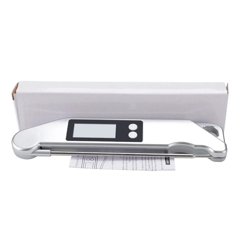 Instant Read Digital Hot Water Food Cooking Household Grade 304 Steel Instant-read Meat Thermometer