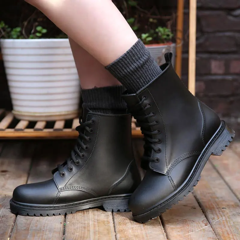  Hot Selling Women Shoes Short Rain Boots Fashion Korean Version Martin