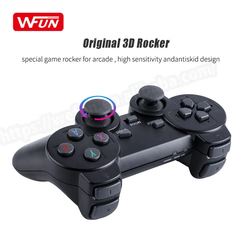 Support 4 players HD 4K Game Stick Console 64GB 10000+ M8 Video Game Consola with Four 2.4G Wireless Controllers