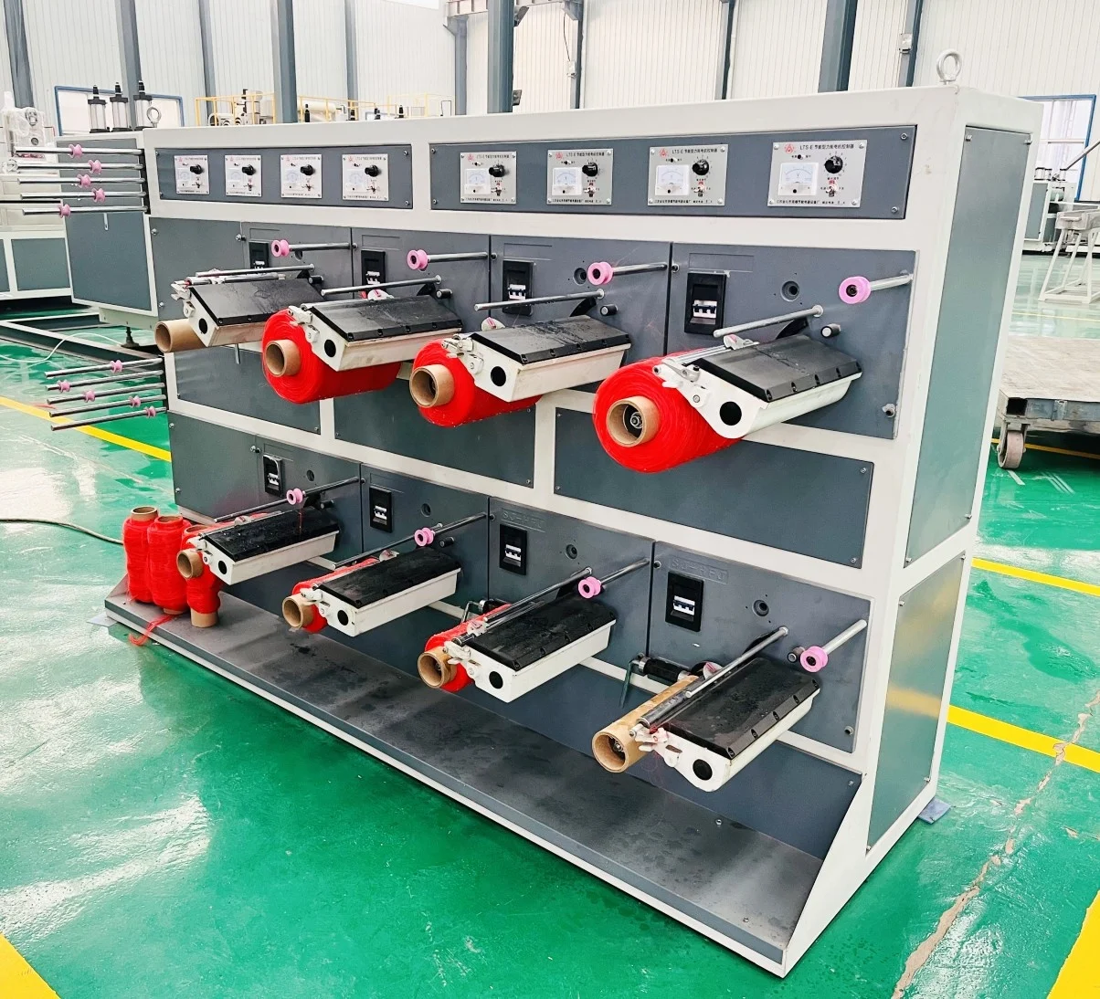 good quality plastic fiber yarn filament extrusion line artificial human hair wig  filament extrusion line