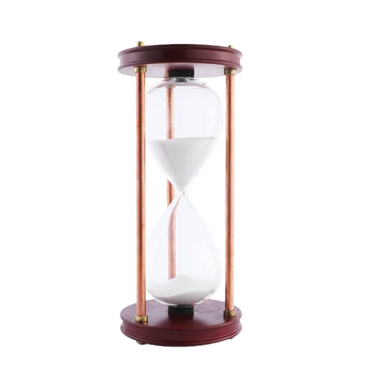 1,3,5,30Minutes Wooden Sand Timer, Decorative Sandglass