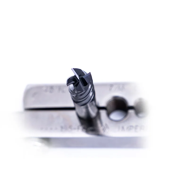 Алюминиевый фрезерный инструмент с 3 канавками из вольфрамового сплава алюминиевые концевые фрезы