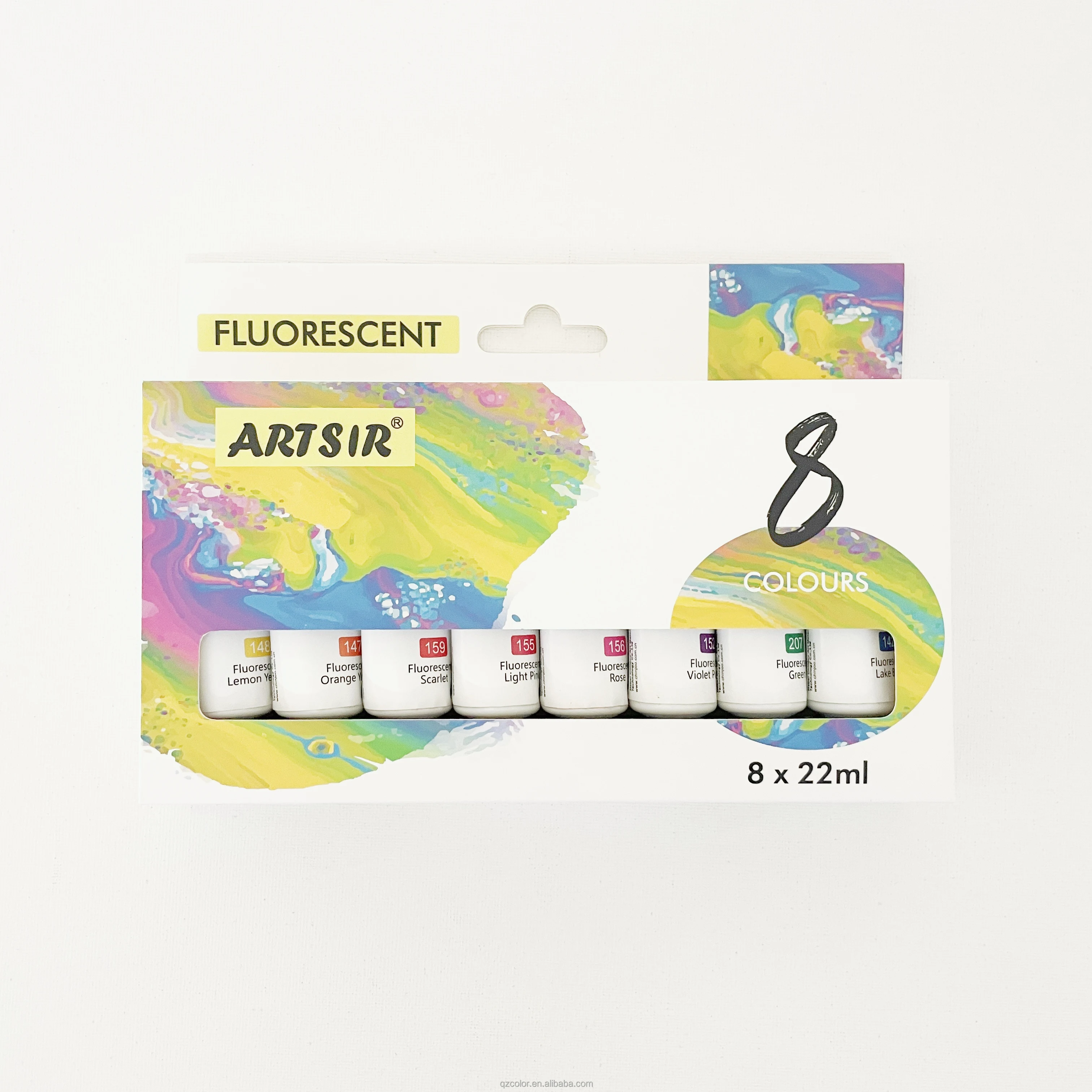 Manufacturer Cheap Cost Acrylic Paint Set Waterproof 8 Colors For Artist DIY Hand Painting on Stones and Wall