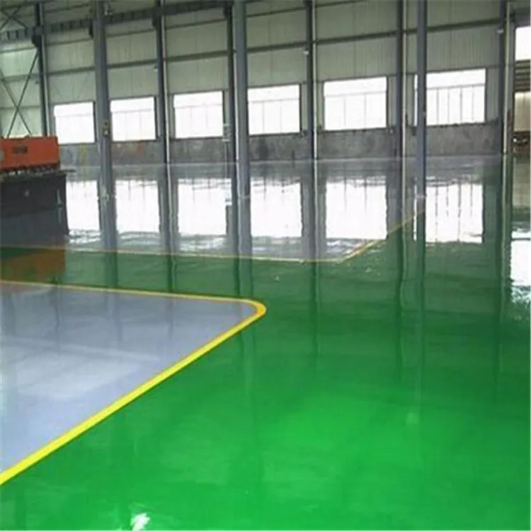 Basement Floor Coating Epoxy Concrete Floor Paint with two Part Epoxy Resin Liquid Coating No Color Change