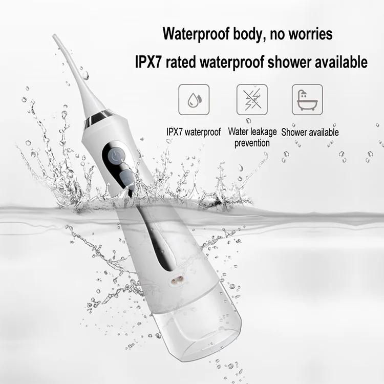Portable Procare Oral Irrigator Dental Cordless Rechargeable Electric Tooth Water Jet Flosser
