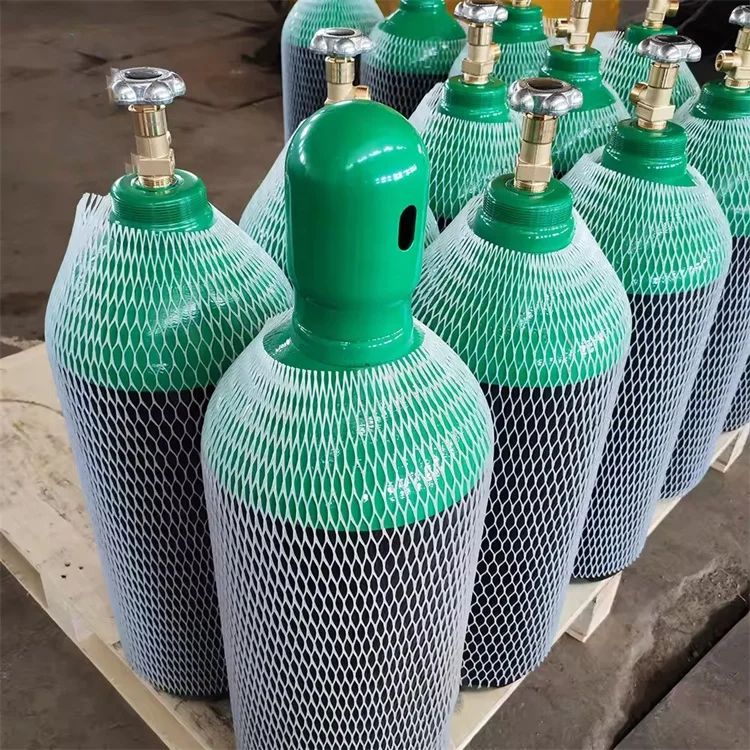 Professional Empty Steel Material Gas Cylinder 200Bar 20L Oxygen Argon Gas Cylinder Price