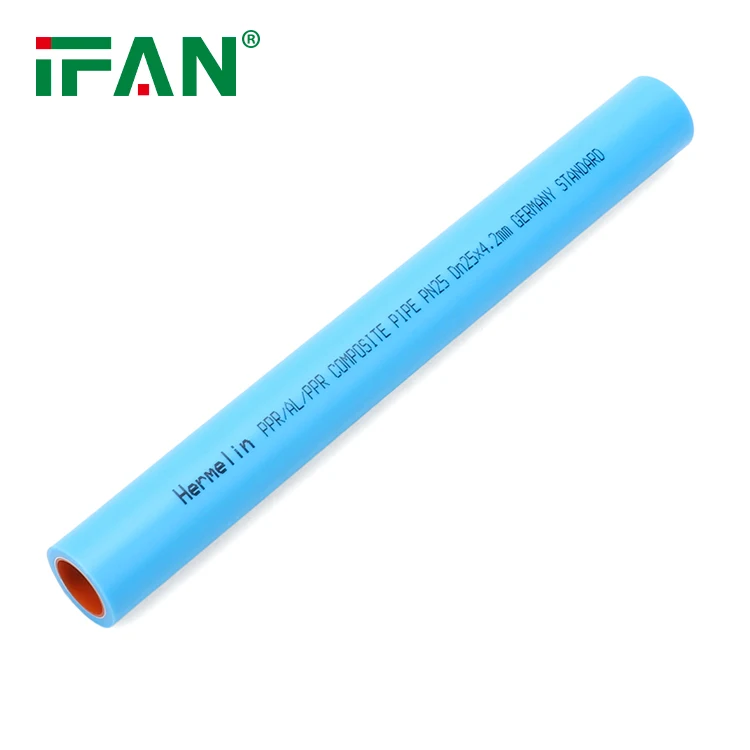 IFAN Bestseller Pipes PPR ASTM F2389 20-63MM Antibacterial 3 Layer PPR Water Pipe Multiple Color PN25 All Type PPR Pipe