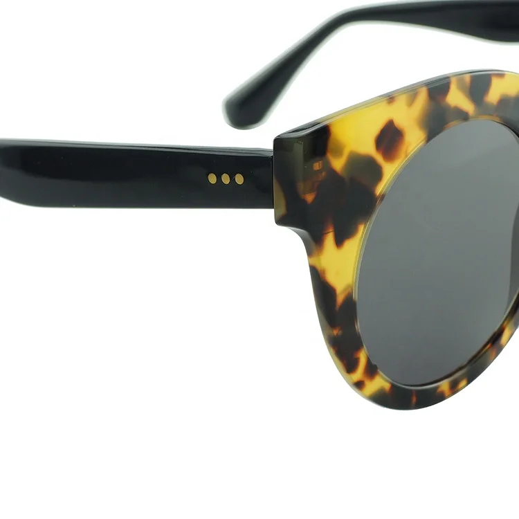 High quality stylish sunglasses 2022 UV 400 acetate men fashion CR3 women polarized cat sunglasses