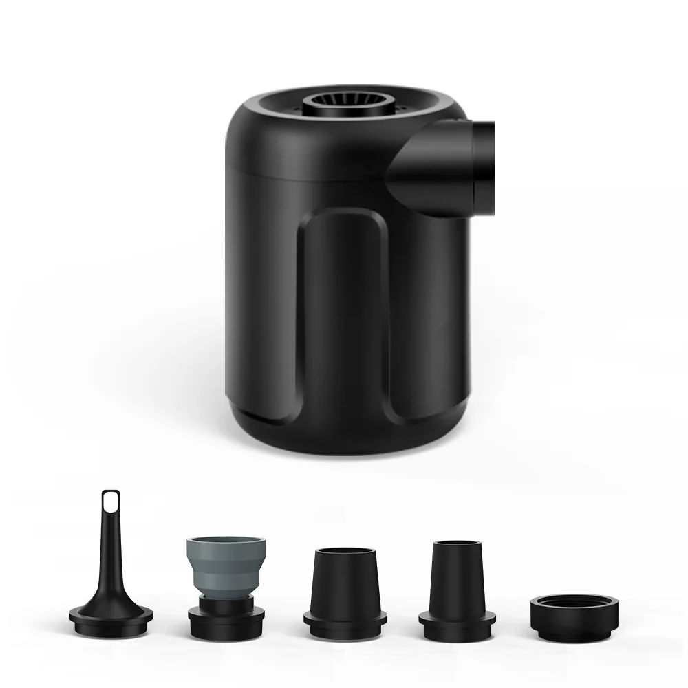 High Quality 12V36W 0.4Psi Dc Electric Inflatable Air Pump With Pipe Nozzles Using For Inflatable Boat Sup Kayak Canoe
