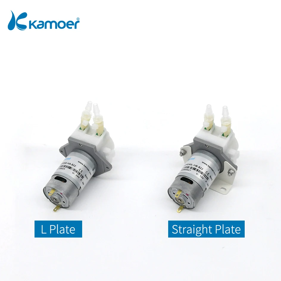 Kamoer KHPP260 260ml/min 12V/24V DC Motor Peristaltic Pump Liquid Transfer Pump with Gear Assembly