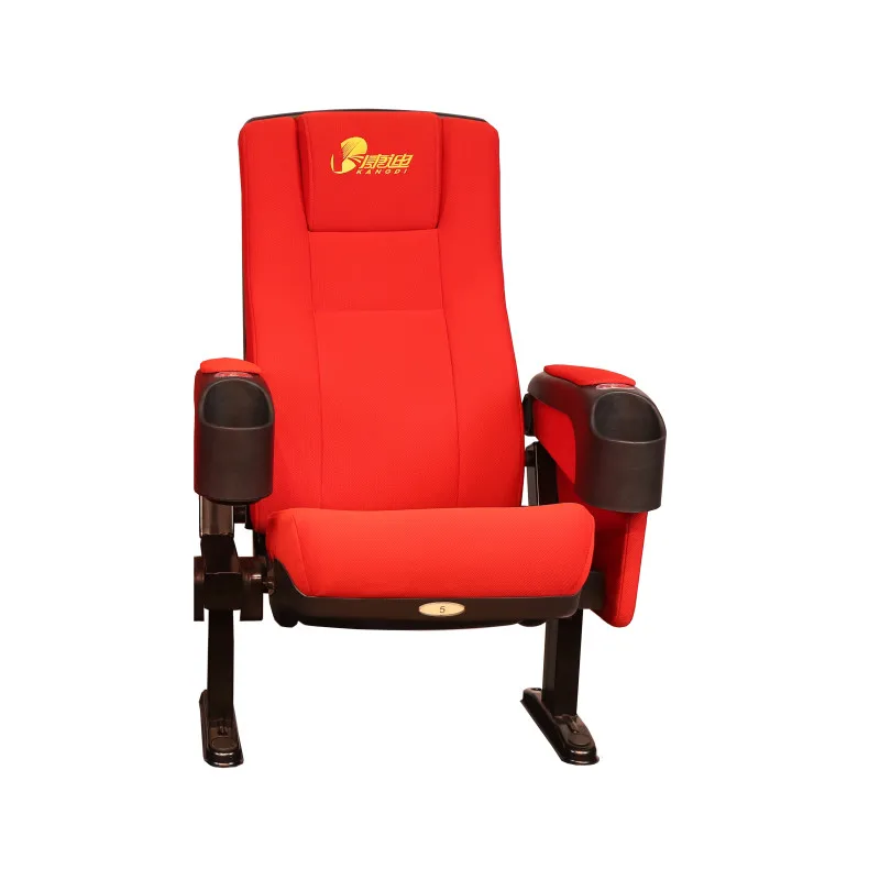 New Design custom Folding cinema armchair movie theater seat furniture seating with cup holder