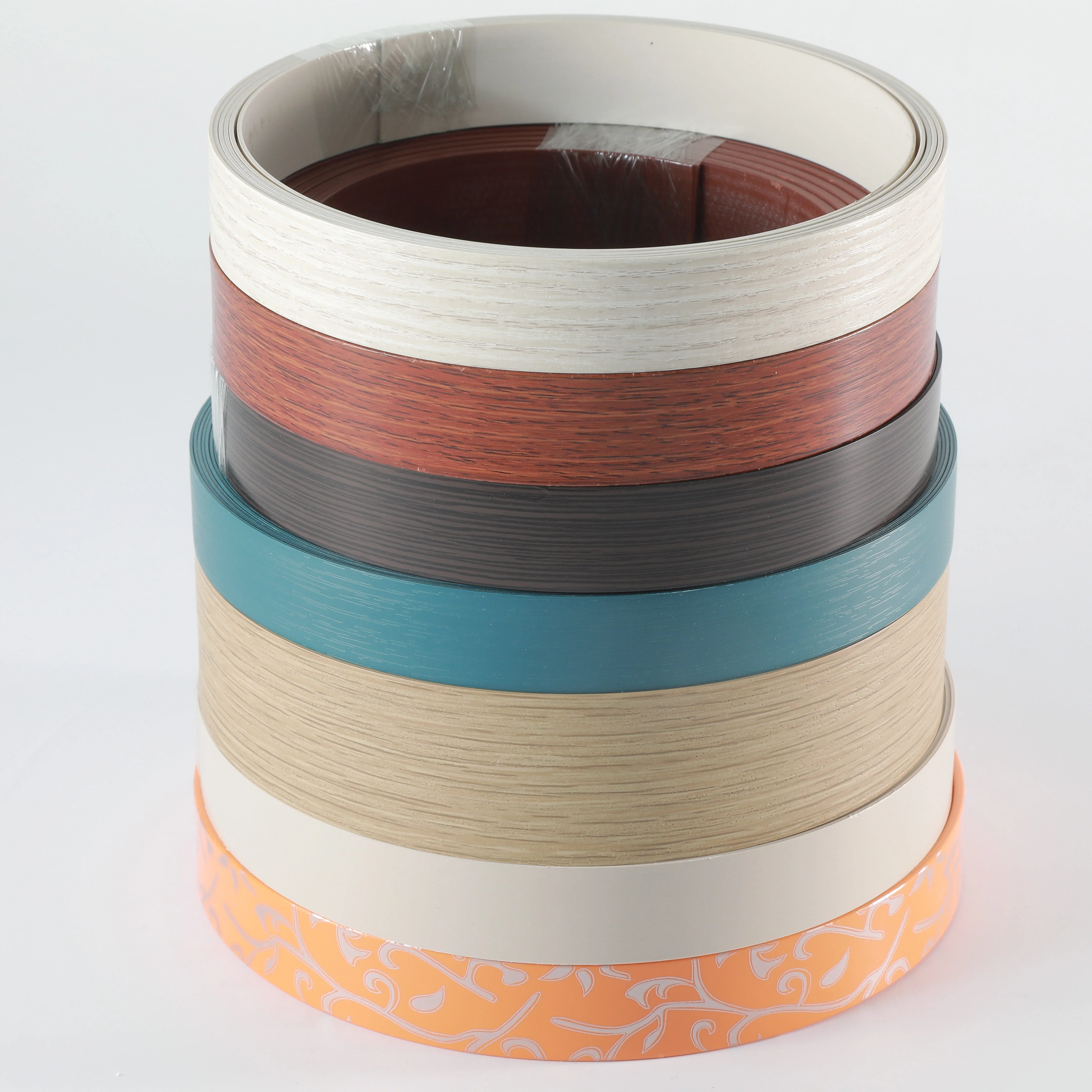 ANGMI Pvc edge banding tape  for furniture kitchen cabinet protection