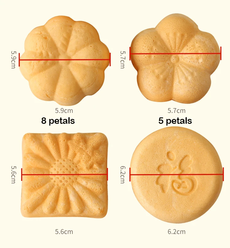 bulk baking materials semi-finished products rice cracker snack small boat shaped glutinous rice shells rice cake